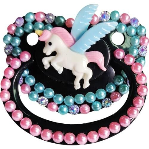 DDLG Adult Size Pacifier unicorn ABDL Adult Baby Pacifier Daddys Girl Dummy Dom 100% Handmake Silicone Nipple Cute Pacifier