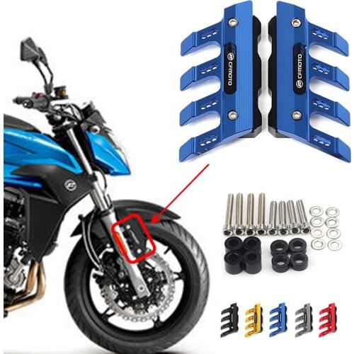 For CFMOTO 250NK CF250 cf250nk 400NK CF400 CF125 150NK CF150 Motorcycle Mudguard Front Fork Protector Fender Slider Accessories