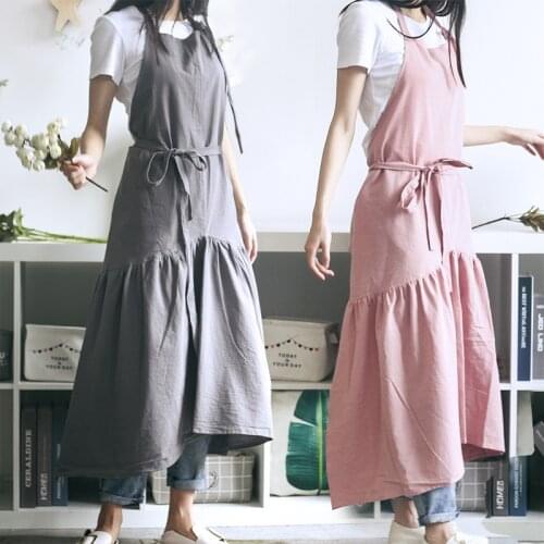 Haojianxuan Short Aprons For The Kitchen