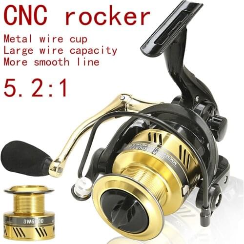 DAIWA Reel CROSSFIRE LT Spinning Fishing Reel 2000-7000 ABS Metail Spool 10KG Power Hard Gear Light & Tough Body