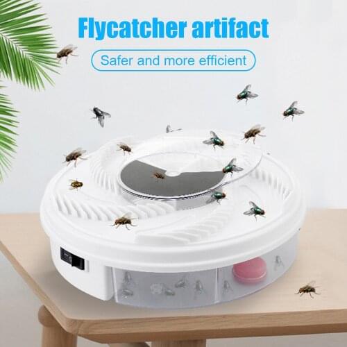 Fly Catcher Mosquito Anti Fly Killer Pest Control Trap Fly Trap USB Automatic Electric Safe Convenient Indoor Bedroom Best Sleep