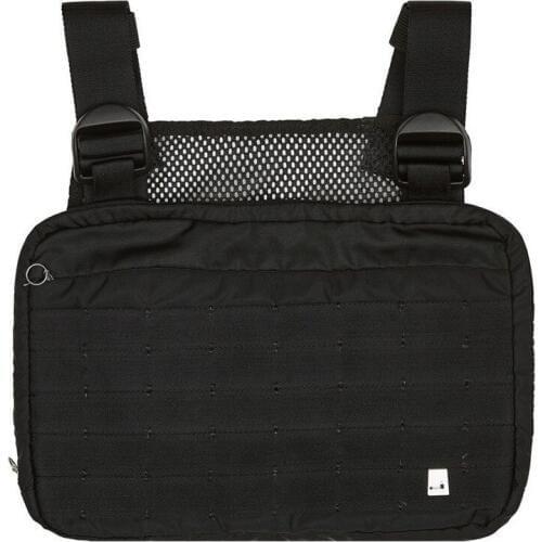 Nylon Support Functional Belt Rig Peito Rig Military Chest Black Tactical Cross Ombro Vest Kanye West Walkie Radio Talkie Pocket