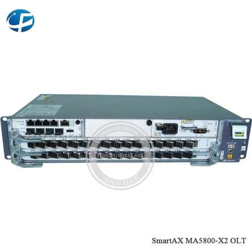 Original Hua Wei 10GE Chassis+MPSC Card OLT FTTH GPON 16 Ports 2*GPHF C+ Service Board With 110V-220V Power For MA5800X2