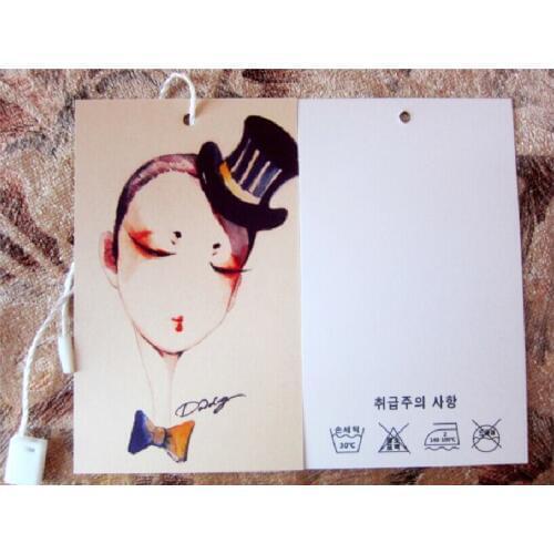 Custom hang tags/Clothing printed paper swing tag/Trademark manufacture/Labels for clothes personized logo Custom Printing