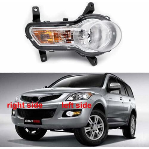 For Great Wall Hover Haval H5 European style Fog Lights Front Fog Lamp Front Bumper Anti-fog Light Glass Surface 1pcs