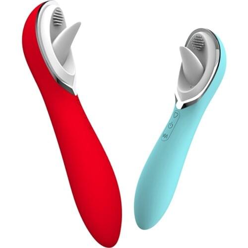 Clitoral Licking Vibrator with 10 Vibration Modes Tongue Nipple Clitoral Stimulator Massager for Quick Orgasm Sex Toys for Women