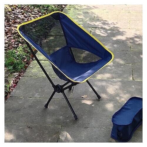 Outdoor Sport Ultralight Portable Fishing Chair Beach Camping Hiking Picnic BBQ Folding Chair Maximum Load 150 KG