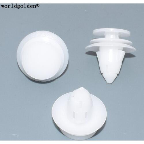 Worldgolden 100pcs auto fasteners Door Trim Panel Retainer for Chysler 6505292AA