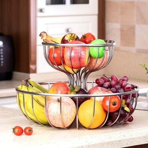 Iron bracket creative modern fruit plate hand-welded living room household snack candy snack coffee table storage basket safe an