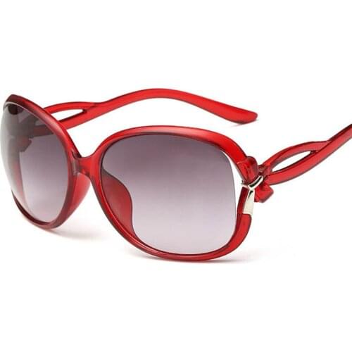 Classic Round Sunglasses Female 2021 Luxury Brand Big Frame Sunglasses Vintage Gradient Sun Glasses Women Shades