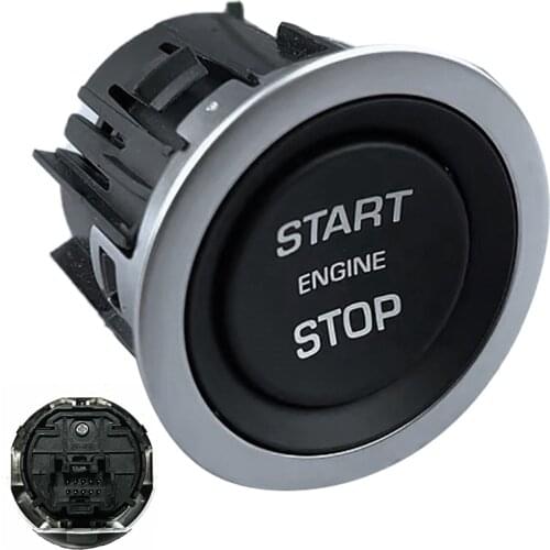 For Land Rover Range Rover L322 2010-2013 1pc Start Stop Engine Switch Keyless Ignition Button LR050802 Parts