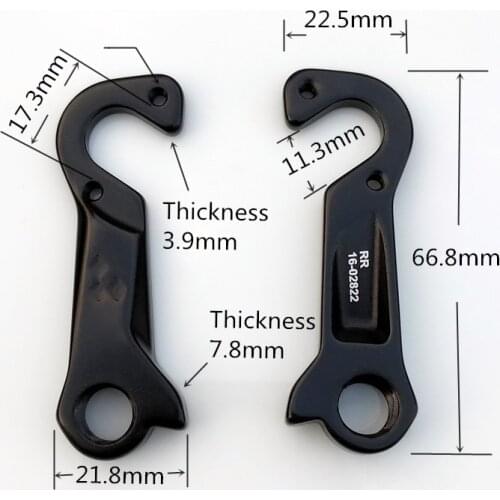 1PC Bicycle rear Derailleur hanger dropout mtb alloy road hanger for Cube Axial WLS CUBE Agree CUBE Attain GTC Cube Litening C