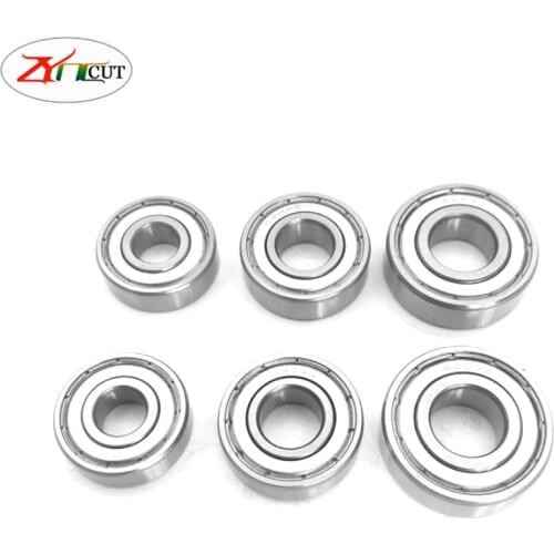 10Pcs/set 6200 6201 6202 6203 6204 6205ZZ 6206zz High speed Double sided iron sheet seal for Main bearing of motor
