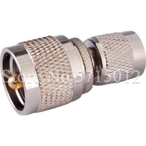 2PCS Ultra High Frequency UHF-J/TNC-J UHF Male Head Turn to TNC Male Head Socket Converter Copper RF Coaxial Adaptor
