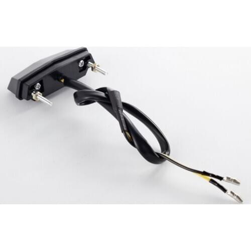 2021 New 12V Motorcycle License Plate LED light Waterproof Motorcycle License Light