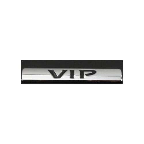 3D New Auto Modified Metal Luxury VIP Car Trunk Side Seal Decal Badge Car Accessories