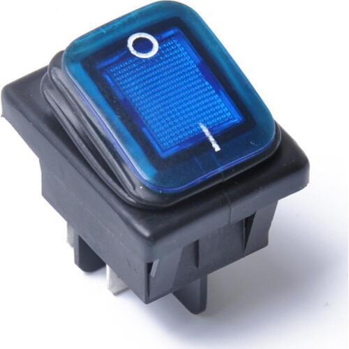 4pcs 4 Pin On-Off DPST Rocker Toggle Switch Push Button Car Boat Marine