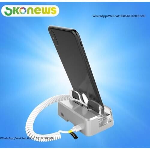5 pcs Mobile phone anti-theft display stand lock chain support for ipad Apple tablet charging line Android alarm seat