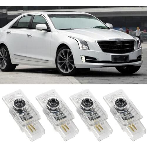 Car Door Light Logo Emblem Projector Laser Welcome Lamp LED Courtesy Luces Accessories For Cadillac SRX ATS-L XT5 XTS CTS CT6