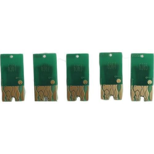 CISSPLAZA 2sets 700ml T6361 T6371 T5961 ciss or ink cartridges chip compatible for EPSON pro 7700 pro 7710 pro 9700 pro9710 chip