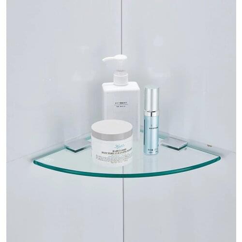 Bathroom Storage Holders Glass Shelf Corner Tripod Bathroom Corner Shelf Storage Shelf Kitchen Shelf Bedroom Shelf