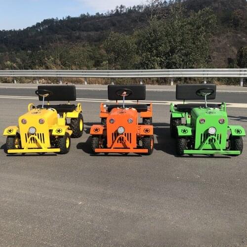 Electric tractor sightseeing car