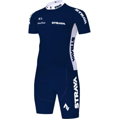 Strava cycling jersey set ​20D gel pad quick dry uniforme ciclismo Summer completo ciclismo estivo 2021