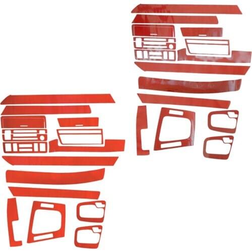 New LHD Car Interior Center Console Carbon Fiber Style 3D/5D Molding Sticker Fit For BMW 3-Series E46 2001 2002 2003 2004