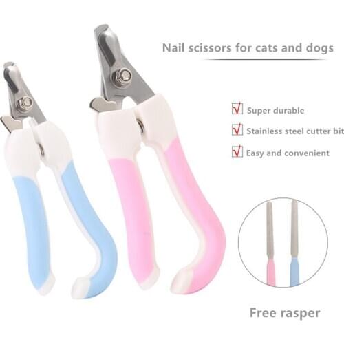 Pet Nail Clipper Scissors Dog Cat Grooming Scissors Nail Toe Claw Clippers Scissors Trimmer Tools For Animals Pet Supplies
