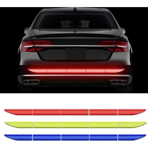 Reflector Sticker Car Exterior Accessories Adhesive Reflective Tape Reflexs Exterior Warning Strip Protect Car Body Accessories
