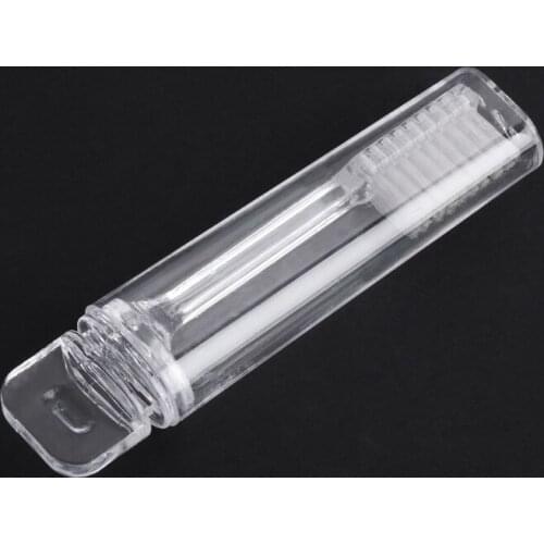 Portable Folding Outdoor Travel Camping Toothbrush Foldable Plastic Tooth Brush C1FF