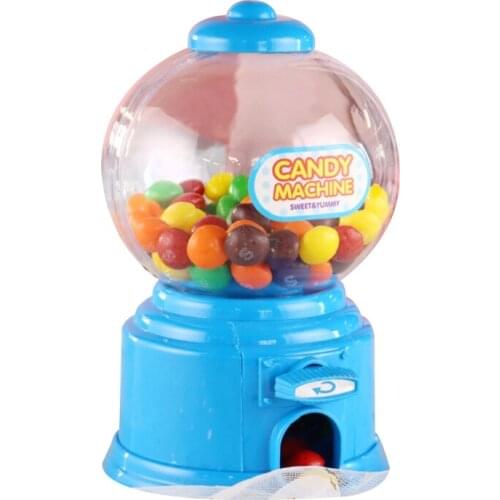 Brain Developmental Colorful Candy Bank for Toddler Plastic Candy Machine Gumballs Dispenser Educational Preschool Toy