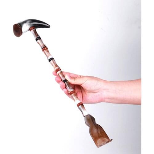 The horns do not ask for itching, the whole body meridian, the hammer, the massage stick for shoulder back neck cervical spine