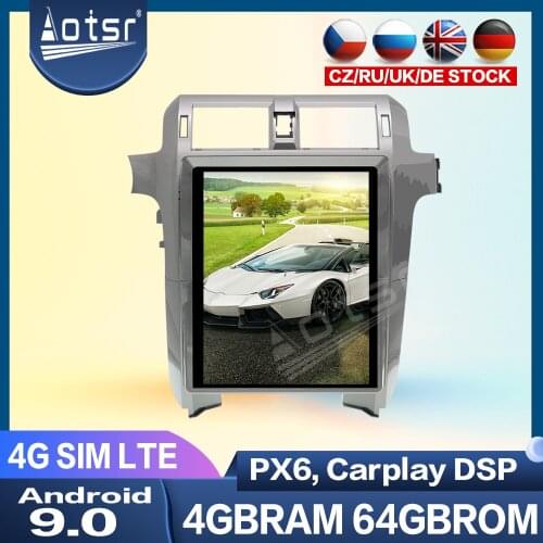 Tesla Big Screen Android 9.0 Car DVD GPS Navigation For Lexus GX400 GX460 2010-2018 Car Radio Multimedia Player 4G LTE 2K Stereo