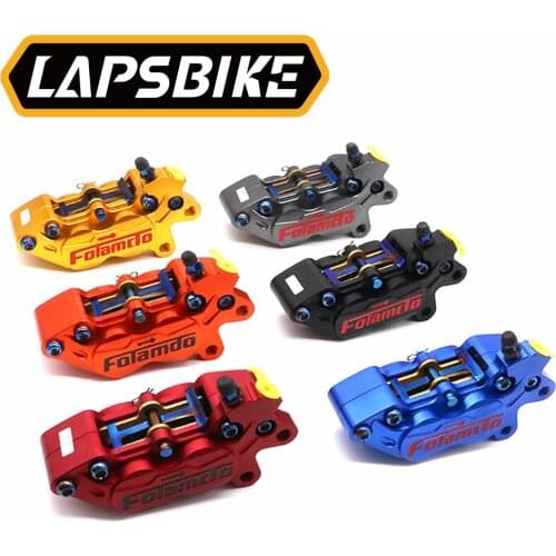 Universal Motorcycle Piston 4*30mm CNC Brake Caliper Pump 40mm Eye to Eye For Yamaha Honda Scooter Bikes Left & Right 7 Colors