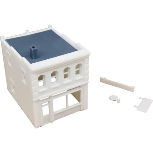 Outland Models Railway Layout Classic 2-Story City Shop Type B 1:87 HO Scale