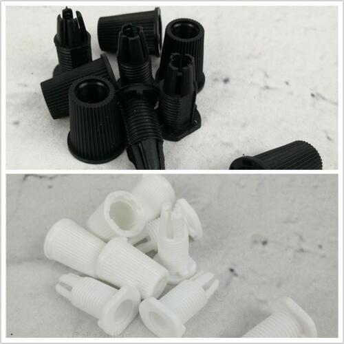 200pcs Item 006 Pendant lamp wire lock cable plastic cable grips white/black lamp accessories for vintage iron shade lighting
