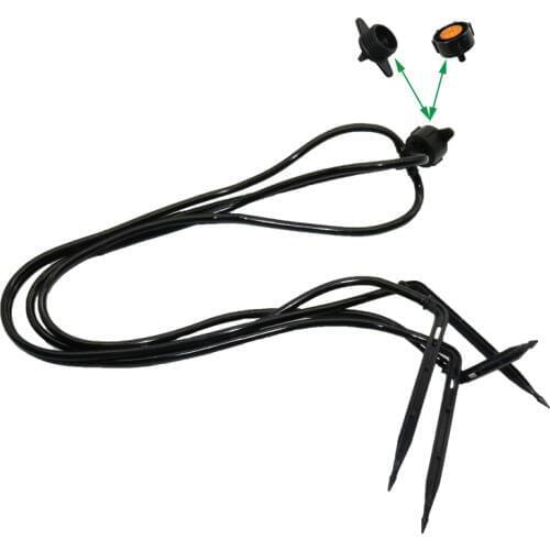 30 Sets Of Curved Arrow Garden Drip Watering System Greenhouse Plants Garden Sprinkler Irrigation Products Splitter Device