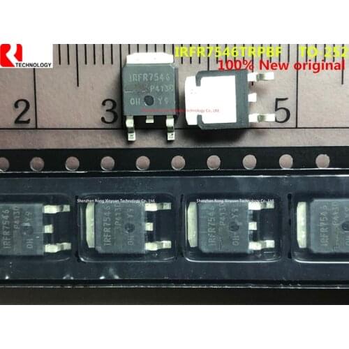 HEXFET® Power MOSFET.IRFR7546TRPBF IRFR7546 IRFR7546PBF TO-252 60V/71A,7.9mΩ@ 10V.DC/DC and AC/DC converters.100% New original