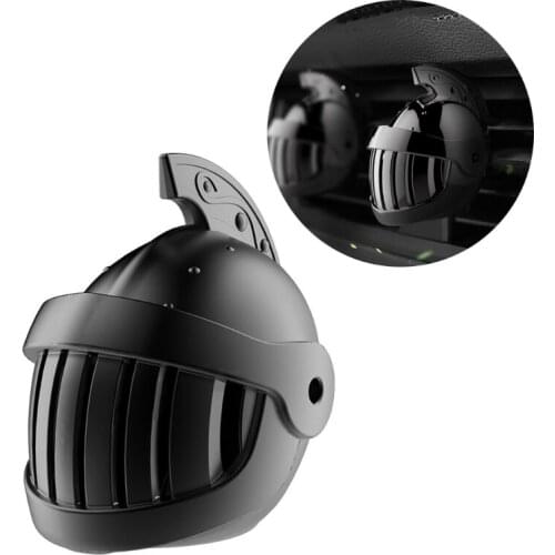 Cool Car Clip-On Ornament Metal Helmet Air Outlet Fragrance Clip Air Freshener Clip Aromatherapy Vent Clip