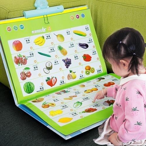 Young children point to read audio books audio books early education machine children learn baby educational toys point reading