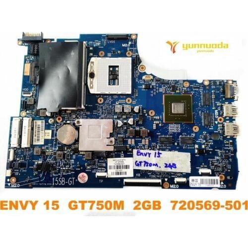 Original for HP ENVY 15 15-J laptop motherboard ENVY 15 GT750M 2GB 720569-501 tested good free shipping