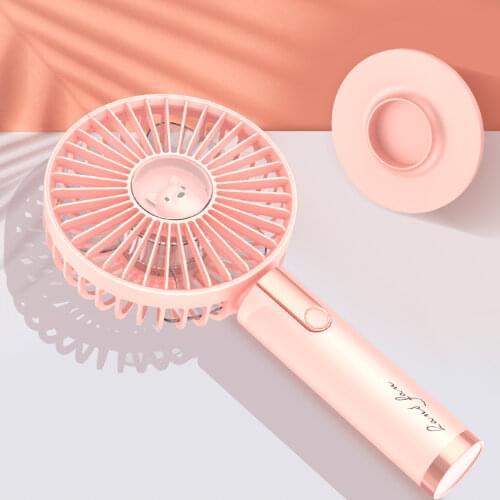 Strong Wind Usb Fan Mini Portable Fan Ventilador Usb Air Cooler Fan 2 Way Of Use Office Desktop And Street Outdoor Handhold