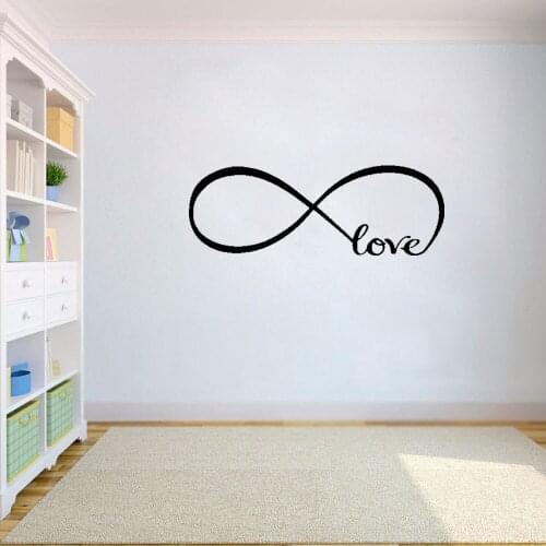 European style wall love sticker for living room bedroom, lovers sticker, heart sticker, artistic Valentines day decal DW40