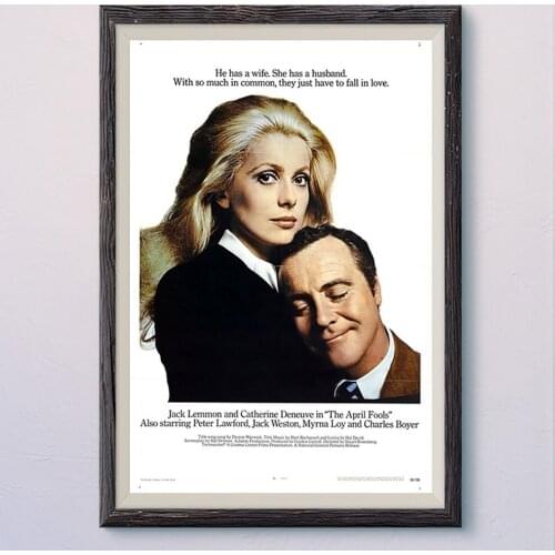 N360 THE APRIL FOOLS Vintage Classic Movie Wall Silk Cloth HD Poster Art Home Decoration Gift