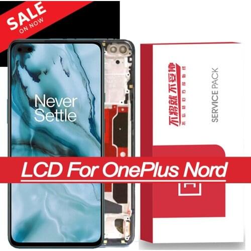 Original 6.44" LCD For OnePlus Nord AMOLED Display Touch Screen Digitizer Assembly For OnePlus 8 NORD 5G / OnePlus Z Replacement