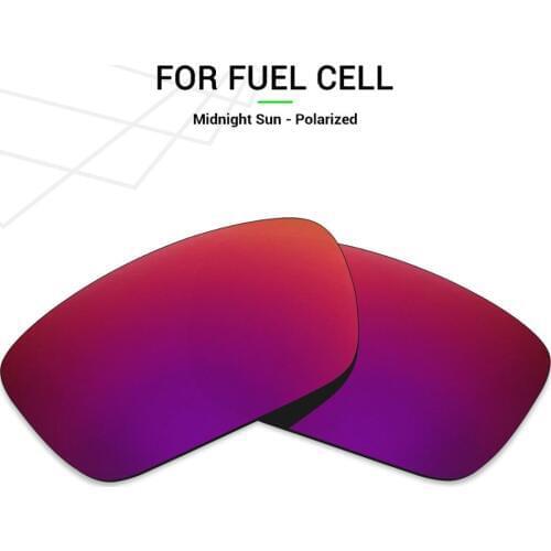 Mryok Anti-Scratch POLARIZED Replacement Lenses for Oakley Fuel Cell Sunglasses Midnight Sun