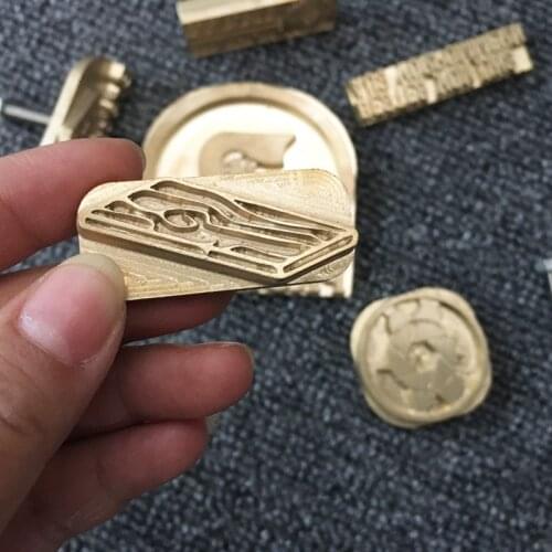 Custom Design Leather Hot Foil embossing Stamping leather craft handmade carving Alphabet Leather Stamp mold die