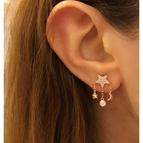 STELA STAR DESIGN EARRINGS