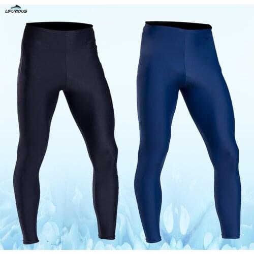 2021 New Style Mens Surfing Pants Lycra Soft Slim Nylon Super Stretch Outdoor Fashion Sunscreen Swimming Surfing Pants S-XL